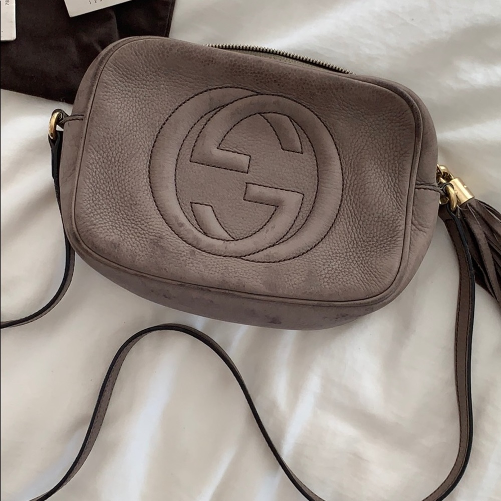 Gucci Soho Disco bag taupe